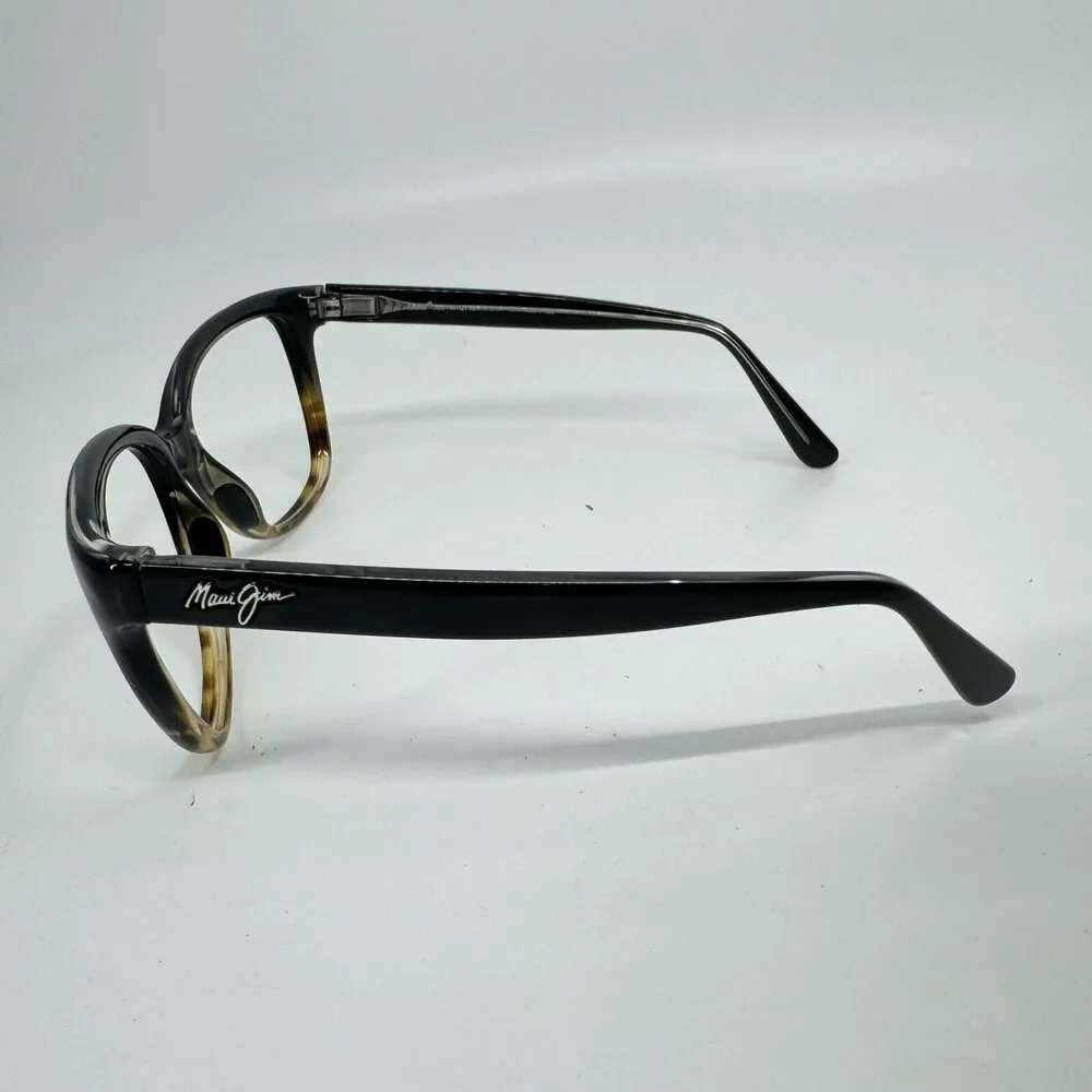 Maui Jim Italy Starfish MJ744-02T 55-16-145 Black Plastic Sunglasses Frame 11534